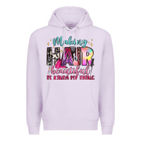Lilac making hair beautiful is kinda my thing Premium Hoodie - LillyAllenDesigns