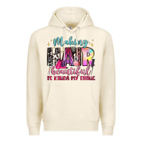 Tofu making hair beautiful is kinda my thing Premium Hoodie - LillyAllenDesigns