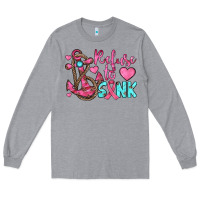 Heather Grey refuse to sink Long Sleeve Tee - JahusDesignShop
