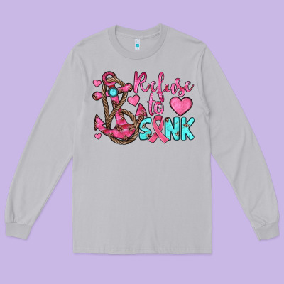 Refuse To Sink Long Sleeve Tee Designed By Jahusdesignshop