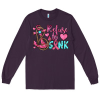 Plum refuse to sink Long Sleeve Tee - JahusDesignShop