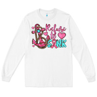 White refuse to sink Long Sleeve Tee - JahusDesignShop