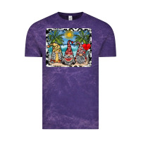 Cloud Purple summer gnome mousepad Vintage Tee - SublimationCraftShop