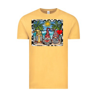 Vintage Mustard summer gnome mousepad Vintage Tee - SublimationCraftShop