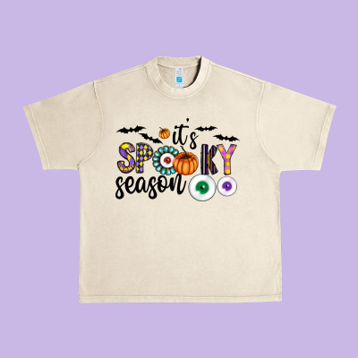 Spooky Urban Heavy Tee Designed By Cowhidedigitalart
