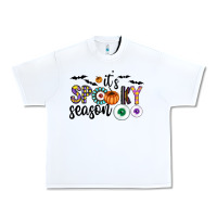 White spooky Urban Heavy Tee - CowhideDigitalArt