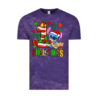 Cloud Purple my first christmas stitch Vintage Tee - AdoDesignShop