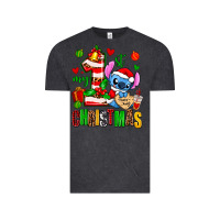 Vintage Black my first christmas stitch Vintage Tee - AdoDesignShop