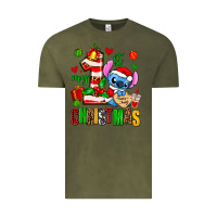Vintage Olive my first christmas stitch Vintage Tee - AdoDesignShop