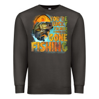 Smoke youre lucky im here i could have gone fishing Premium Sweatshirt - NancyCooperArtShop