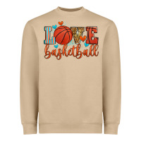 Mushroom love basketball Heavyweight Sweatshirt - Zillion Design Studio