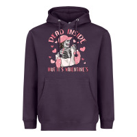 Plum dead inside but it's valentine's Heavyweight Hoodie - MaliasSmallBusiness