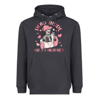 Smoke dead inside but it's valentine's Heavyweight Hoodie - MaliasSmallBusiness
