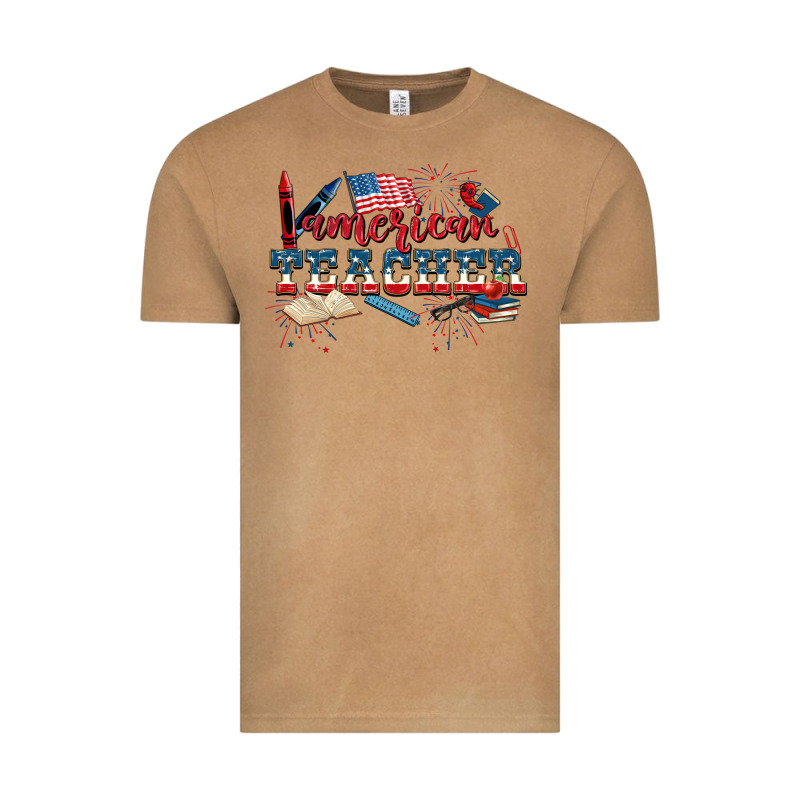American Teacher 4th Of July Vintage Tee by CowGirlArtShop | Teevron