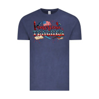 Vintage Denim American Teacher 4th of July Vintage Tee - CowGirlArtShop