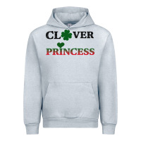Heather Grey Clover Princess Urban Hoodie - Bettercallsaul