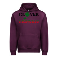 Mauve Wine Clover Princess Urban Hoodie - Bettercallsaul
