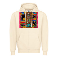 Sandshell rodeo serape leopard glitter Zipper Hoodie - Artiststas