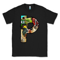 Black farm life alphabet lowercase letters p Classic Tee - BundleAndBundleShop