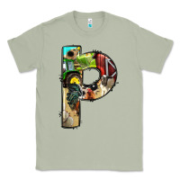 Matcha farm life alphabet lowercase letters p Classic Tee - BundleAndBundleShop