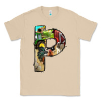 Mushroom farm life alphabet lowercase letters p Classic Tee - BundleAndBundleShop