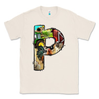 Natural farm life alphabet lowercase letters p Classic Tee - BundleAndBundleShop
