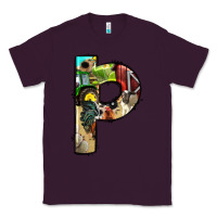 Plum farm life alphabet lowercase letters p Classic Tee - BundleAndBundleShop