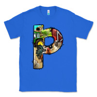 True Royal farm life alphabet lowercase letters p Classic Tee - BundleAndBundleShop