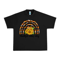 Black Thankful Vibes Only Urban Heavy Tee - CowhideDigitalArt