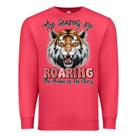 Cardinal the heavens are roaring tiger Premium Sweatshirt - MaliasSmallBusiness