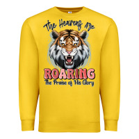 Lemon the heavens are roaring tiger Premium Sweatshirt - MaliasSmallBusiness