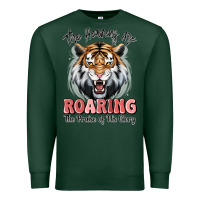 Sports Green the heavens are roaring tiger Premium Sweatshirt - MaliasSmallBusiness