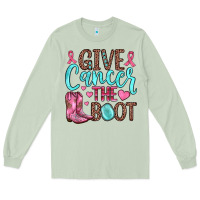Matcha give cancer the boot Long Sleeve Tee - JahusDesignShop