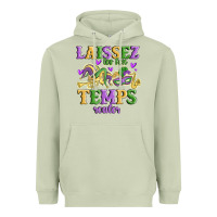 Matcha laissez les bon temps rouler Heavyweight Hoodie - MaliasSmallBusiness
