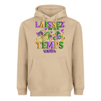 Mushroom laissez les bon temps rouler Heavyweight Hoodie - MaliasSmallBusiness
