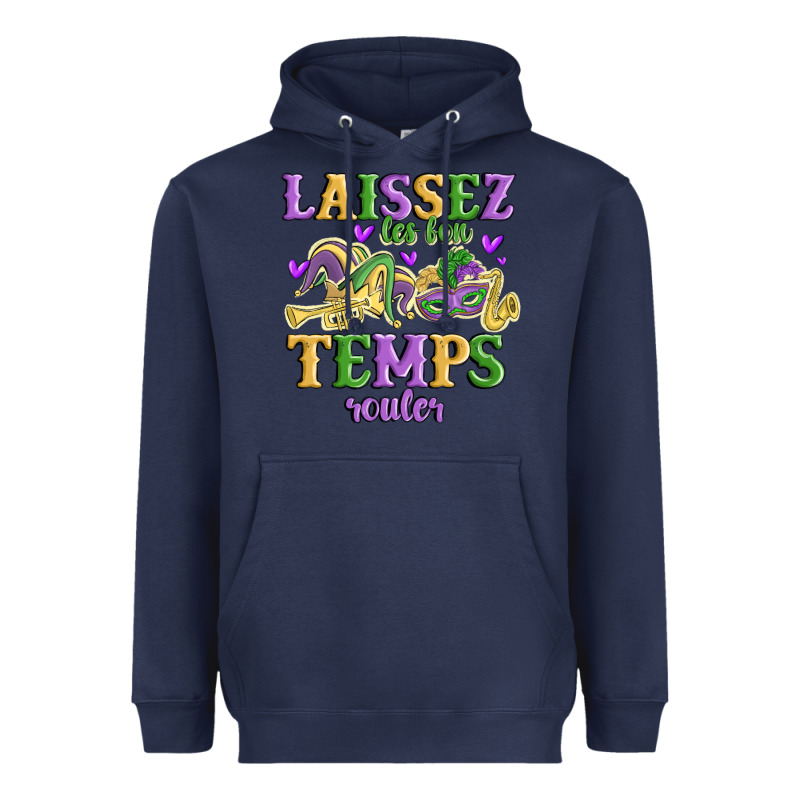 Laissez Les Bon Temps Rouler Heavyweight Hoodie by MaliasSmallBusiness | Teevron