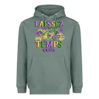 Sage laissez les bon temps rouler Heavyweight Hoodie - MaliasSmallBusiness