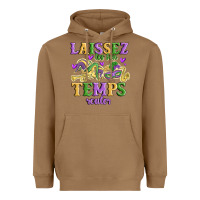 Toasted Coconut laissez les bon temps rouler Heavyweight Hoodie - MaliasSmallBusiness