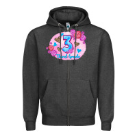 Charcoal Heather back to school flowers third grade 3200x2400 Zipper Hoodie - AdoDesignShop