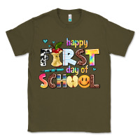 Army Green happy first day of school Classic Tee - AdoDesignShop