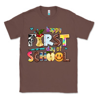 Chestnut happy first day of school Classic Tee - AdoDesignShop