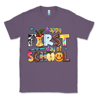 Lavender happy first day of school Classic Tee - AdoDesignShop