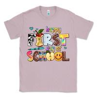 Lilac happy first day of school Classic Tee - AdoDesignShop