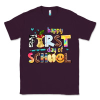 Plum happy first day of school Classic Tee - AdoDesignShop