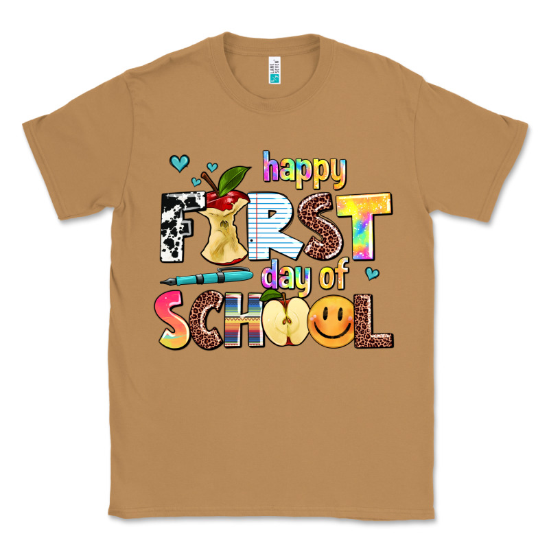 Happy First Day Of School Classic Tee by AdoDesignShop | Teevron