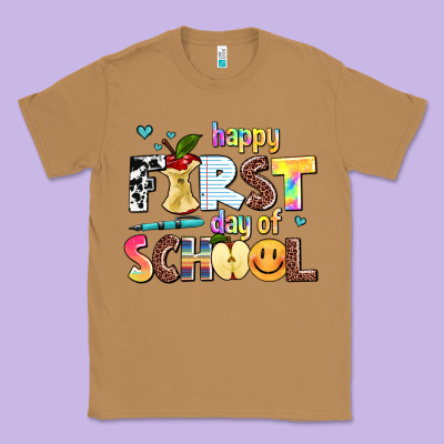 Happy First Day Of School Classic Tee Designed By Adodesignshop
