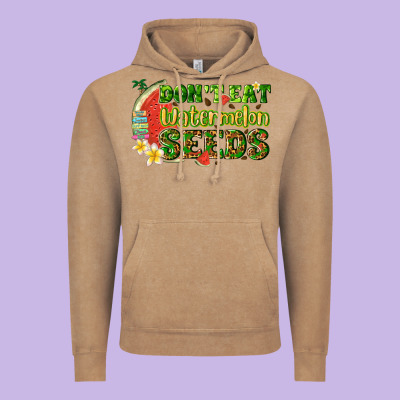 Dont Eat Watermelon Seeds With Summer Vintage Hoodie Designed By Texasbilliewilder