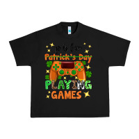 Black P is Patrick's Day playing games Urban Heavy Tee - Neo Western