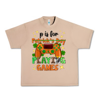 Burro P is Patrick's Day playing games Urban Heavy Tee - Neo Western