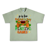 Oil Green P is Patrick's Day playing games Urban Heavy Tee - Neo Western
